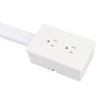 thumbnail image 4 of BOKYAN Extensor de Enchufe Eléctrico Giratorio de 180 Grados Barra de Corriente Ajustable de 55.88 cm a 86.36 cm (22 to 34 Inches) Adaptador de Salida de 3 Clavijas para Sofá y Escritorio 110V 1 Pieza, 4 of 9
