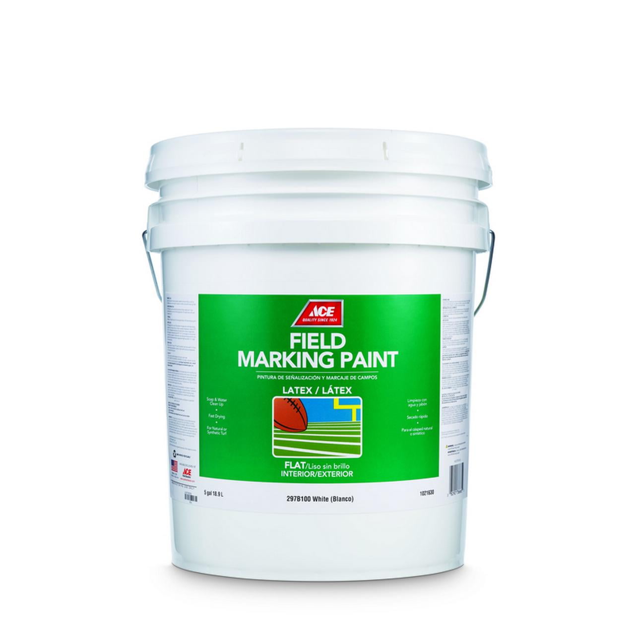 Ace White Latex Field Marking Paint 5 gal.