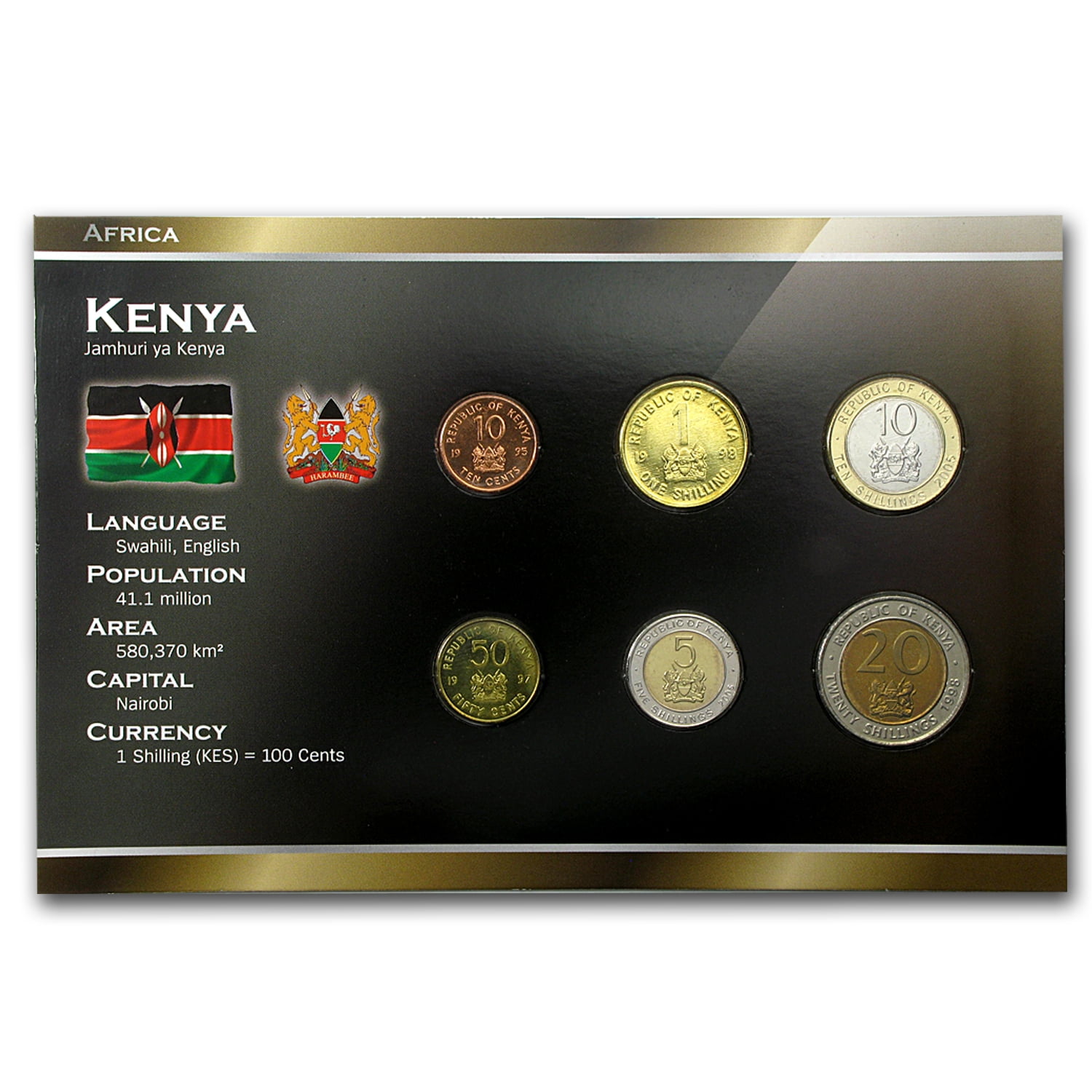 1995 2005 Kenya 10 Cents 20 Shillings Coin Set Unc Walmart 1995-2005-kenya-10-cents-20-shillings-coin-set-unc-walmart