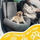 thumbnail image 5 of Asiento para auto para perro MagicFox 51 x 51 cm, suave, lavable, gris, 5 of 7
