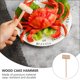 thumbnail image 5 of EeaseMX 30 mini martillos de madera para mariscos, prácticos, redondos, ovalados, para cangrejos, langostas y pasteles., 5 of 8