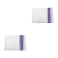 thumbnail image 2 of Inteprter Paño de secado de vidrio de algodón Reutilizable Toalla absorbente de agua lavable Barra de cocina interior Utensilios de cocina Paños de Púrpura 2piezas Inteprter CBP149681, 2 of 6