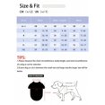 thumbnail image 3 of Pet Shirts CHICAGO Football Puppy Dog Sweatshirt Breathable Cute Pet Clothes Pullover Soft T-Shirt For Chihuahua Yorkshire Pets Dog Cat, 3 of 5