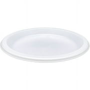 Genuine Joe 10-1/4" Large Plastic Plates, 125 pack, GJO10323
