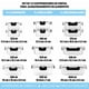 thumbnail image 4 of Juego de 12 recipientes de vidrio con Tapa Brandtrendy color negro, 4 of 7