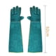 thumbnail image 3 of Guantes Antimordeduras para Reptiles, de Cuero Nobuk y Lona, Acolchados, Cómodos, Evitan Mordeduras de Serpientes, Lagartijas y Mascotas, Multifuncionales, Ideales para Jardineros y Trabajad, 3 of 6