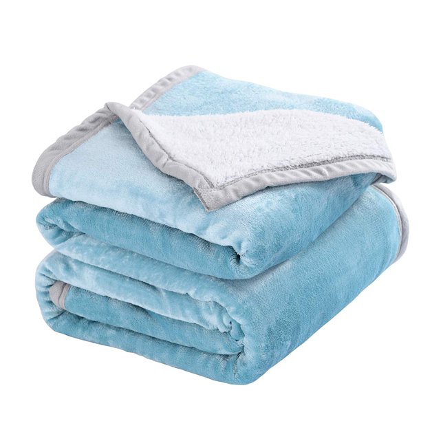 MarCielo Sherpa Blanket Throw Blankets Bed Blankets, Sherpa Fleece Throw Blanket Super Soft Warm