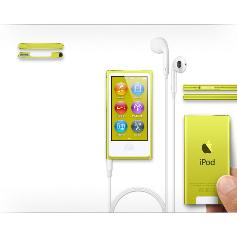Open Box Apple 7th Generation 16GB iPod Nano Yellow MP3 Open Box Apple 7th Generation 16GB iPod Nano Yellow MP3