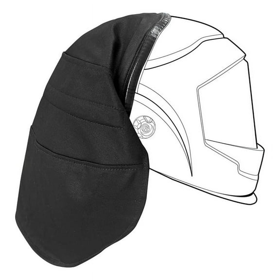 Welding Helmet Cover Cotton Safe Anti-Burn Welding Headgear Full Protection Neck Exten y7986