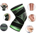 thumbnail image 3 of FrostHike Knee Sleeve,Compression Fit Support -for Joint Pain and Arthritis Relief, Improved Circulation Compression - Wear Anywhere - Single, 3 of 5