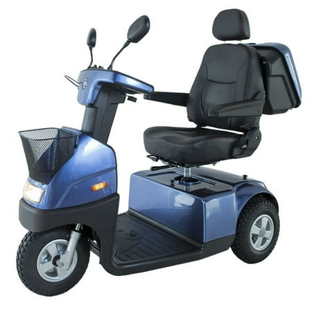 C3 High performance three wheel scooter by Afikim-Blue