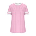 thumbnail image 4 of T-Shirts For Women Sevevn Women's Round Neck Fashionable Casual Short Sleeved Spring/Summer Top, 4 of 4
