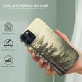 thumbnail image 4 of ONETECH LUNL CILNY Aesthetic Foggy Forest Phone Case Compatible with iPhone 14, Green Mountain Case for Teens Women Men, Soft  Bumper Case for iPhone 14, 4 of 5