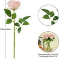 thumbnail image 5 of 12PC Black Roses Artificial Flowers Fake Roses Silk Realistic Roses Bouquet Flowers with Long Stems for Wedding Home Party Centerpieces Decorations, 5 of 5