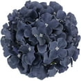 thumbnail image 3 of TETOU 10Pcs Silk Hydrangea Heads, Artificial Flowers Heads Fake Flower with Stems for Home Wedding Family Party Decoration - Dusty Blue, 3 of 6