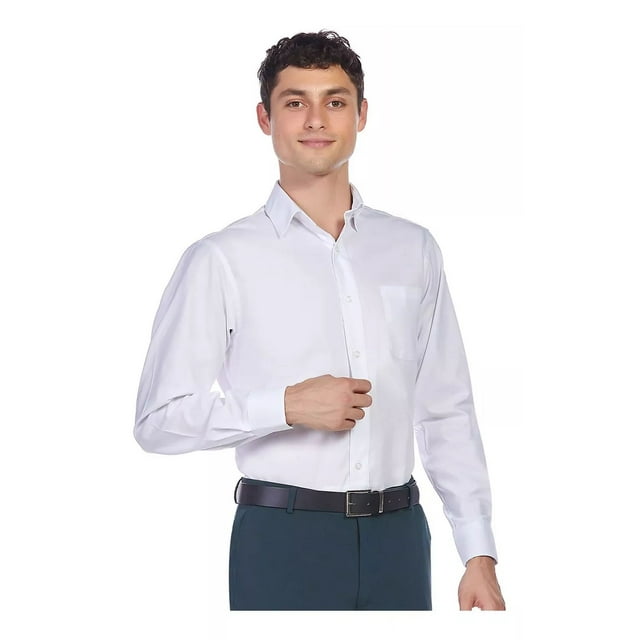 Camisa Manga Larga De Hombre Slim Fit Formal Vittorio Forti