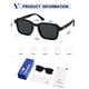 thumbnail image 5 of Gafas de Sol VANLINKER Polarizadas Cuadradas a la Moda VL9849 Negro, 5 of 5