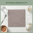 thumbnail image 6 of Unique Bargains 3pcs Microfiber Wash Cloths for Washing Dishes Rags Dark Gray 12" x 12", 6 of 8