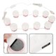 thumbnail image 1 of Kit De Luces Liderado Para El Espejo De Tocador Con Brillo Ajustable, Luz, Fácil Instalación, 20 Cintas De Doble Cara Incluidas, Iluminación De Maquillaje Profesional, 1 of 7