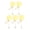 Yellow, variant on 5PCS Beadable Keychains Plush Ball Metal Beaded Bar Pendants Accessory for Bag Decoration Yellow (6.3 inches / 16 cm)