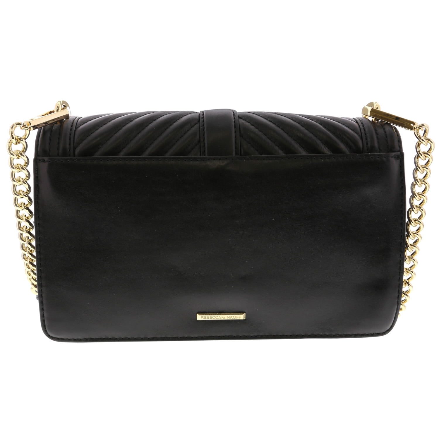 Black quilted cross body bag sales