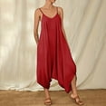 thumbnail image 1 of LSLJS Combinaison Pantalon Décontractée d'Été Imprimée Sans Manches et Dos Nu pour Femmes, One Piece Combinaisons Cadeaux pour Femmes, 1 of 8