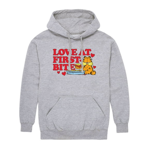 Garfield - Valentine's Day - Men's Pullover Hooded Fleece Sweatshirt