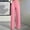 A379 Pink, variant on Xdegoge Women's High Waisted Wide Leg Trousers, Elegant Dress Pants with Straight Fit, Soft Flowy Fabric Professional Casual Bottoms for Office Work and Business Events
