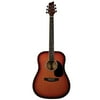 Kona Guitars K41TSB 41-Inch Acoustic Dreadnought Guitar in Tobacco Sunburst Finish