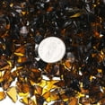 thumbnail image 3 of Pierre de Verre pour Foyer de 1 Livre, Roche de Verre Réfléchissante de 6 à 9 mm pour Foyer, Brun, 3 of 6