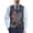 Spider Web Splash Pattern, variant on Psesaysky Bat Wavy Pattern Men's Suit Vest for Wedding Business, Button Dress Waistcoat Slim Woven Fabric Casual Waistcoat Vest