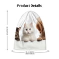 thumbnail image 4 of Sikiie Cute Kittens And Puppy Toddler Beanie Kids Beanie Hat Warm Winter Hats for Boys Girls Knit Cap, 4 of 7