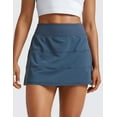 thumbnail image 3 of CRZ YOGA High Waisted A line Golf Skirts for Women Tennis Casual Work Skorts with 3 Pockets, 3 of 4