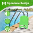 thumbnail image 5 of Pro Aviana Adult Kickboard for Swimming Training Pool Paddle Board, Green, 5 of 8