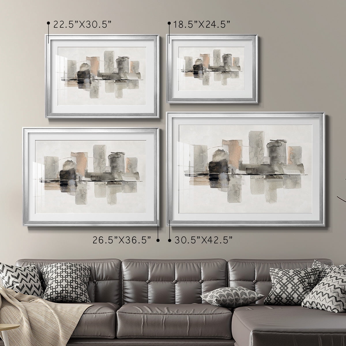 Urban Oasis II Premium Framed Print - Ready to Hang