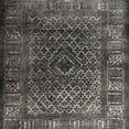 thumbnail image 1 of Ahgly Company Tapis d'Intérieur Lavable en Machine Carré Contemporain Gris, 3 Pieds Carré, 1 of 7