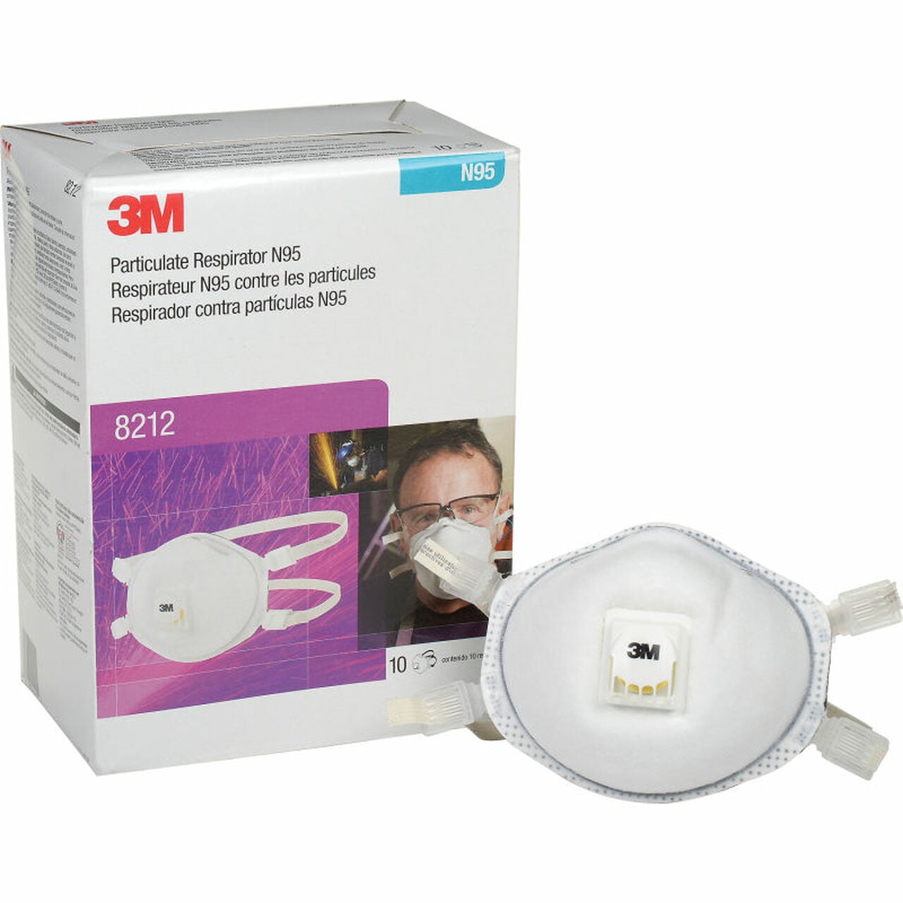 Buy 3M 8212 Welding Respirator Box of 10 at Ubuy Vanuatu