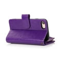 thumbnail image 5 of Allytech iPhone SE 2022/3rd/2020 Wallet Case, 9 Cards Holder Zipper Wallet Case for Women Men Shockproof Hand Strap Full Protective Flip Stand Case Cover for  Apple iPhone iPhone 8/7 - Purple, 5 of 8