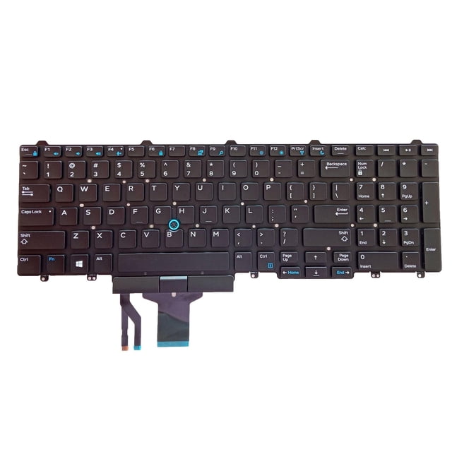 Diseño de . UU. Latitude E5550 5570 5580 Laptop reemplaza accesorios duraderos Hugo teclado del ordenador portátil