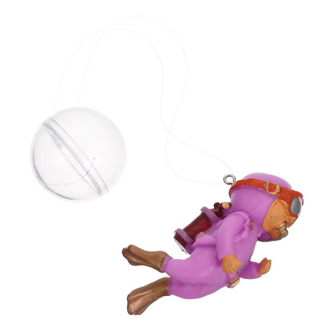 unbranded 1Jgo Adorno Para Acuario De Buceador En PVC Con Y Detallado