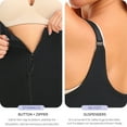 thumbnail image 6 of POP CLOSETS Fajas Colombianas Postparto Levanta Cola Postpartum Girdle Body Shaper for Women Tummy Control Zipper Open Bust Bodysuit, 6 of 7