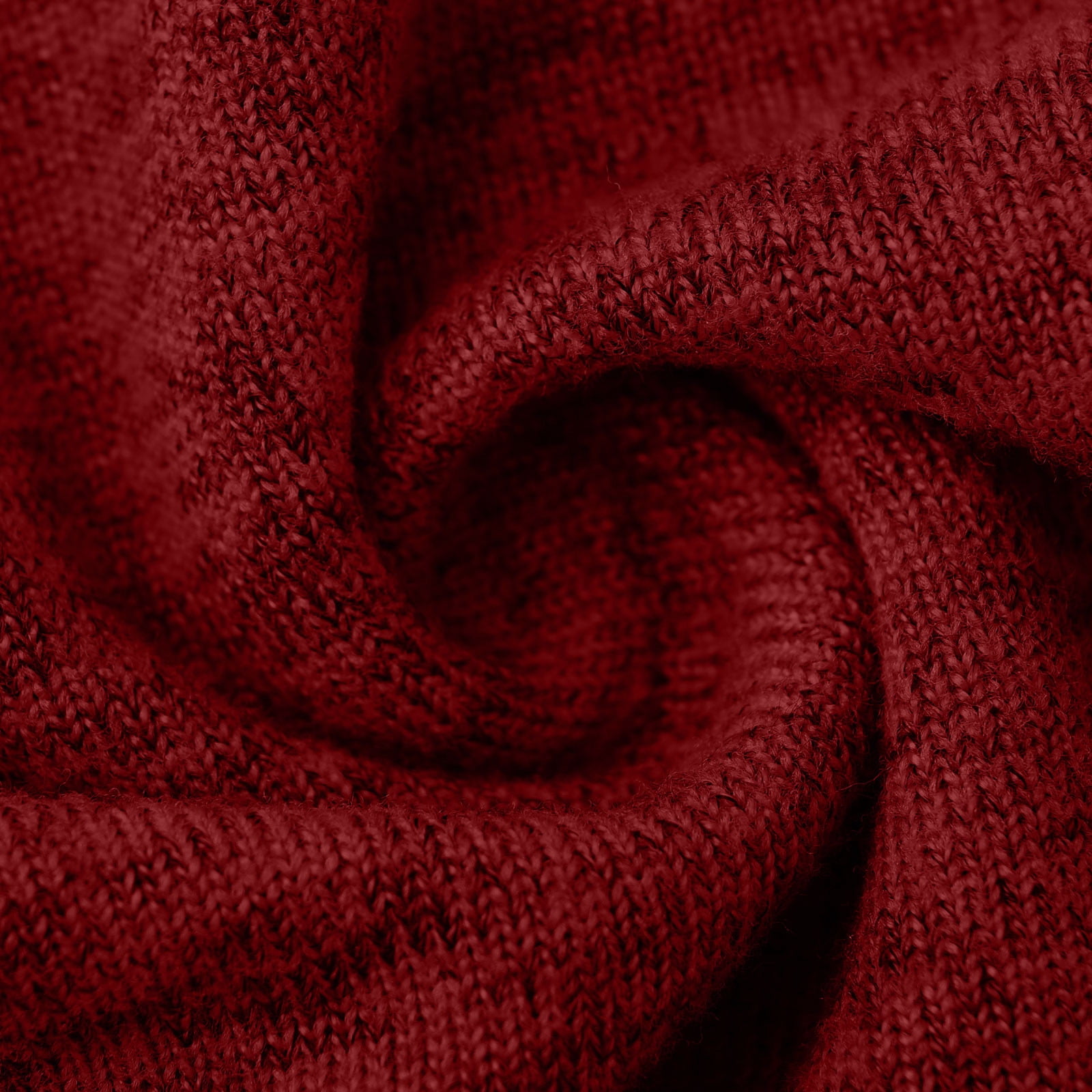 Hueook Cardigan Sweaters for Women Color Long Sleeve Casual Tops Blouse with Pocket Cardigan Red 4X