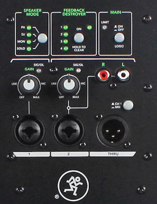 Crown CDi4000 2-Channel, 1200w Power Amplifier+(2) Mackie SRM Speakers/Monitors