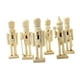 thumbnail image 5 of 6 piezas de cascanueces navideños de madera para hacer tú mismo, figuras de cascanueces sin pintar, adornos navideños de escritorio para el hogar., 5 of 8