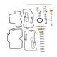 thumbnail image 4 of Kit de reparación de carburador, kit de reconstrucción de carburador, kit de reparación de carburador profesional, kit de reconstrucción de carburador resistente y duradero, 4 of 9