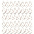 thumbnail image 5 of Clips de Papier en Métal, 40pcs Gouttes d'Eau Forme Gouttes d'Eau Forme Trombones Trombones Performances Inégalées, 5 of 5