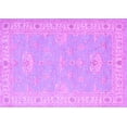 thumbnail image 1 of Ahgly Company Indoor Rectangle Oriental Purple Traditional Area Rugs, 8' x 12', 1 of 4