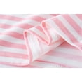 thumbnail image 7 of WIBACKER 3-10T Summer Short Sleeve Pajamas Set for Toddler Girls Striped PJS Cute Jammies Set - Pink Mermaid, 7 of 7