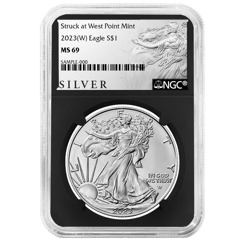 2021 Reverse Proof American Silver Eagle Designer 2pc Set NGC PF70