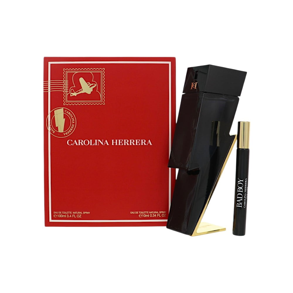 Carolina Herrera Bad Boy 1-Piece Cologne Gift Set, Scent Scent